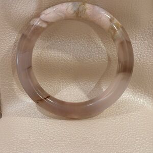Sakura Agate Natural Bangle